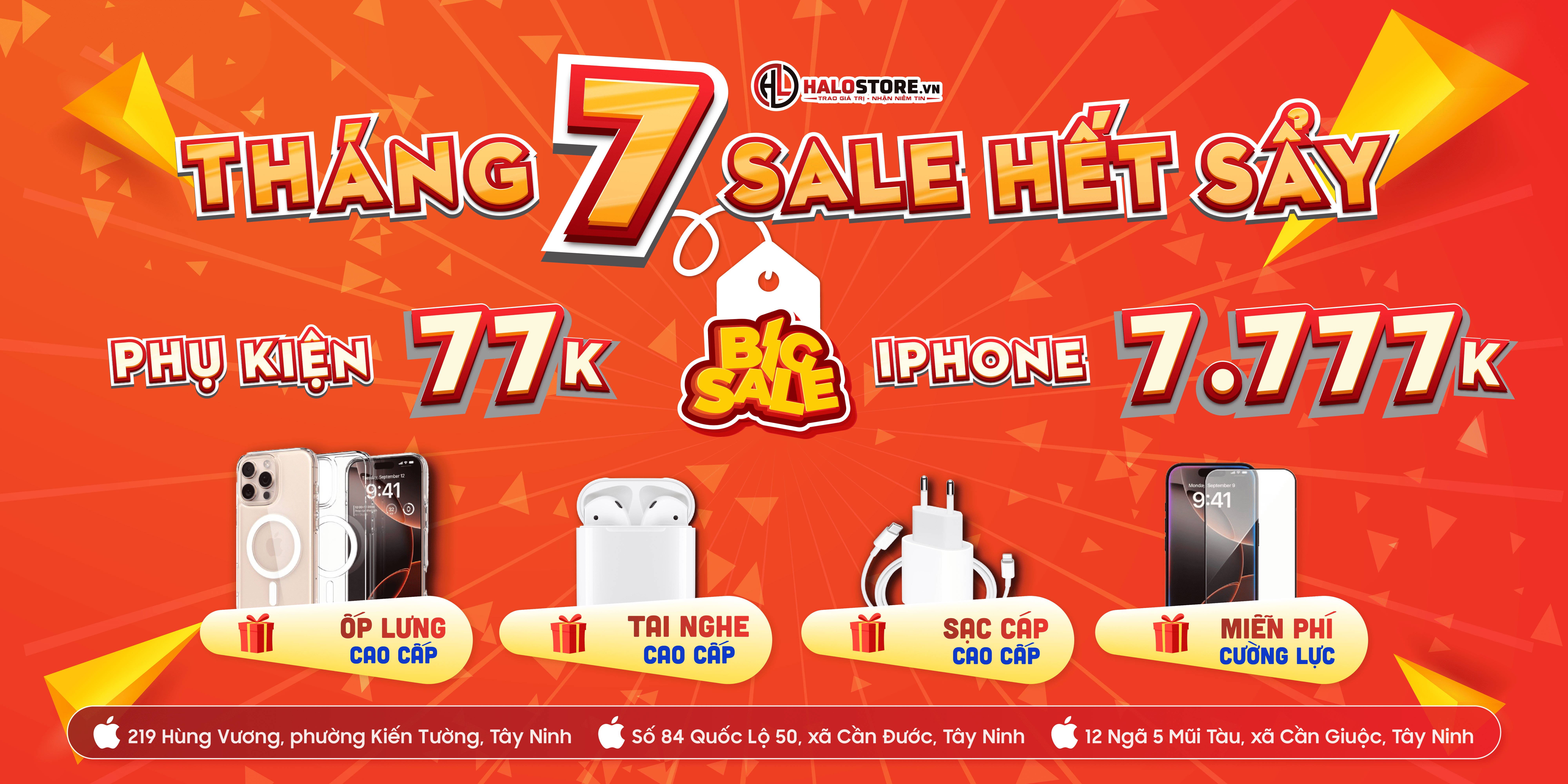 THÁNG 7 - SALE HẾT SẨY