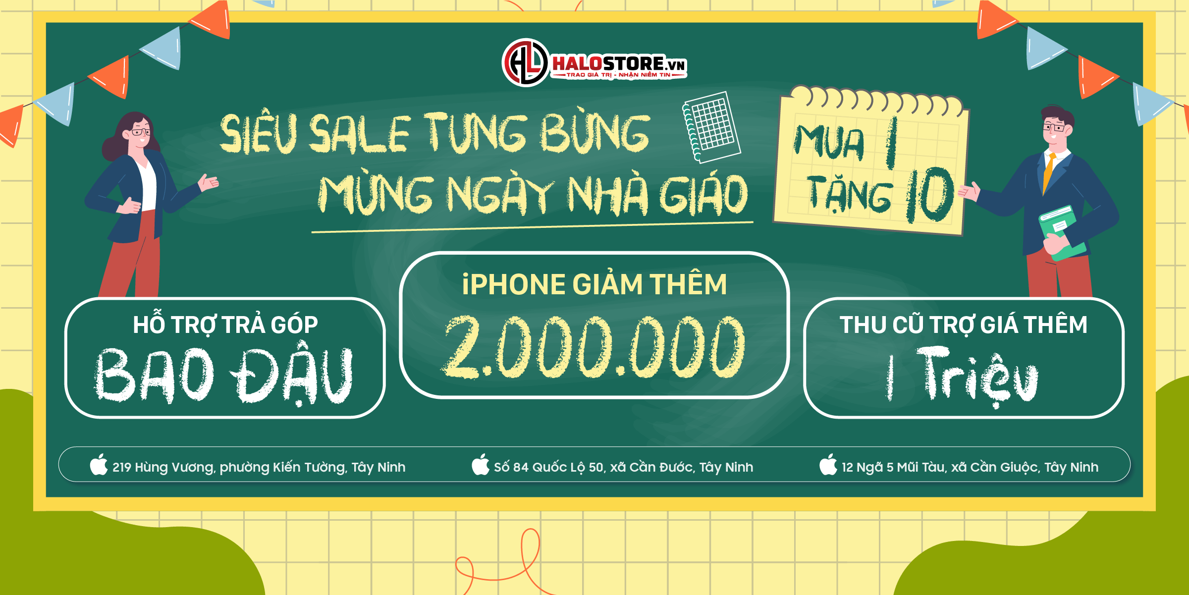 SIÊU SALE TƯNG BỪNG - MỪNG NGÀY 20/11