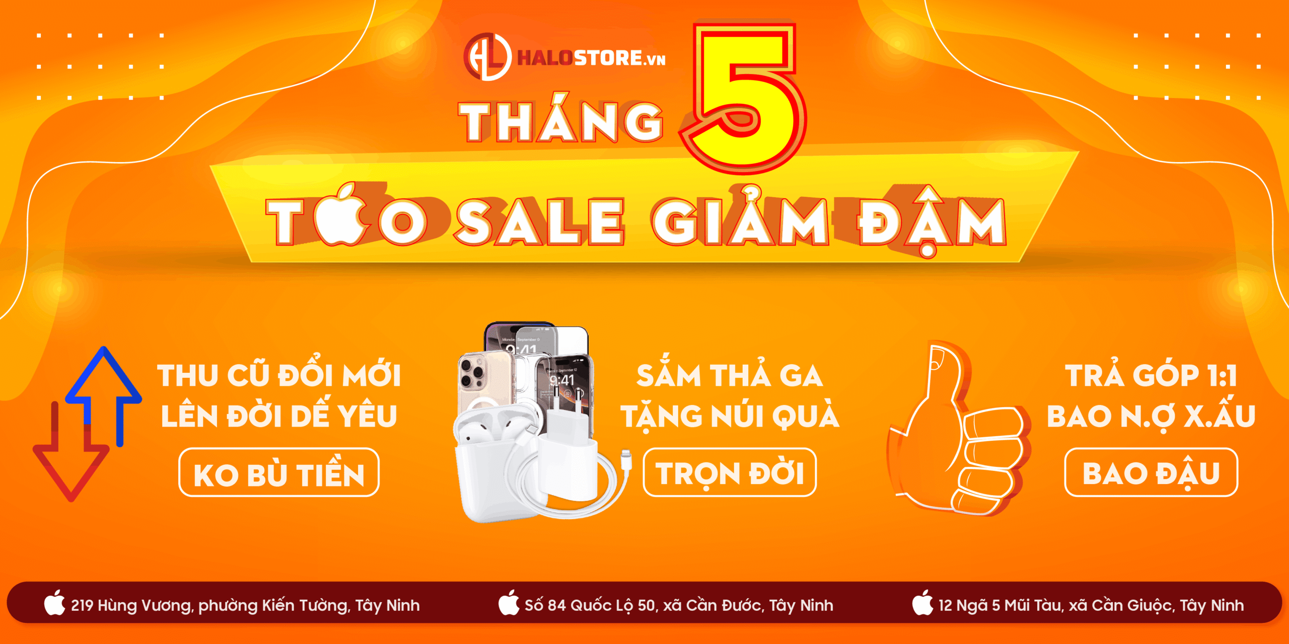 THÁNG 5 - TÁO SALE GIẢM ĐẬM