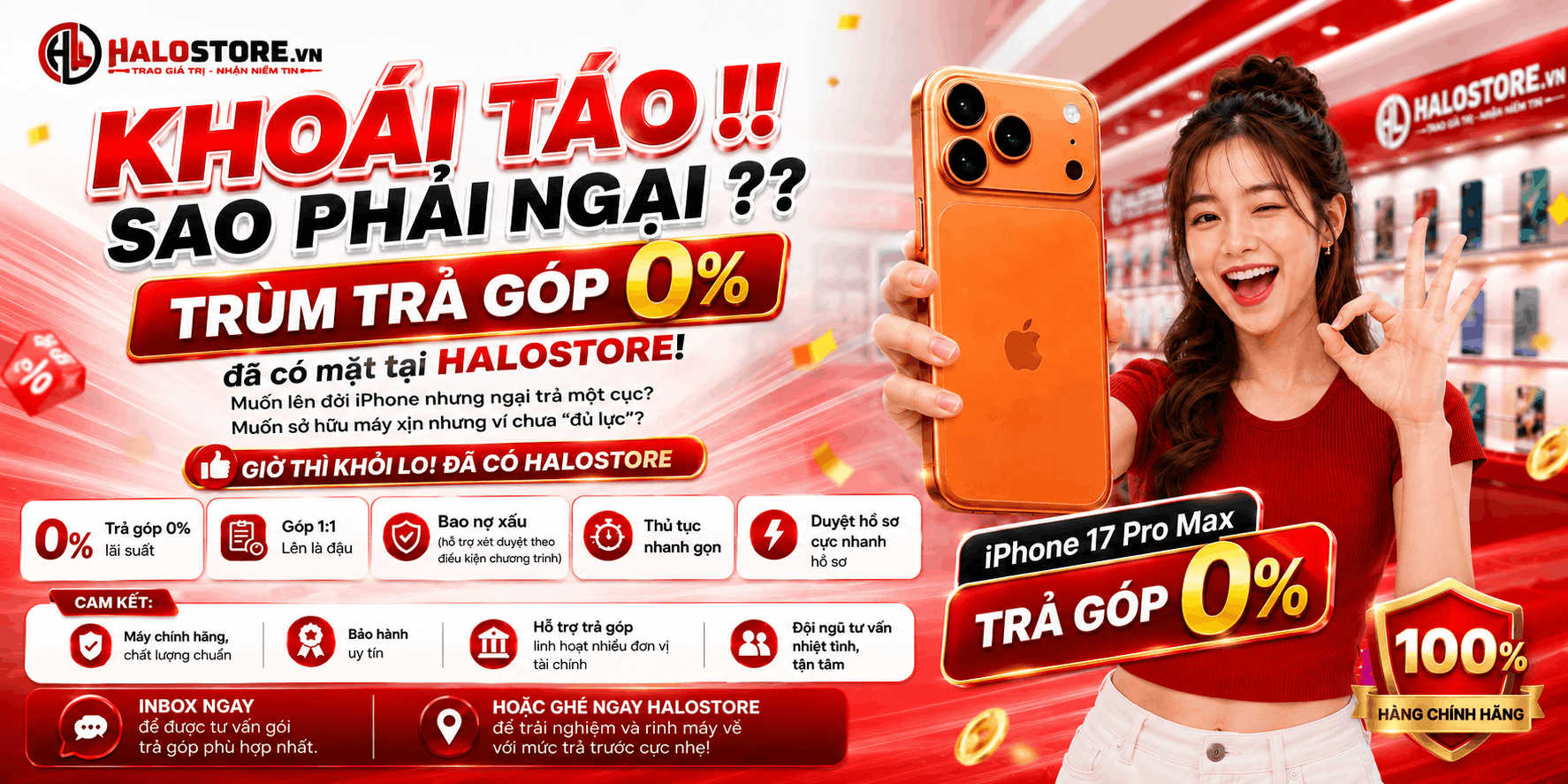KHOÁI TÁO ?! GHÉ HALOSTORE