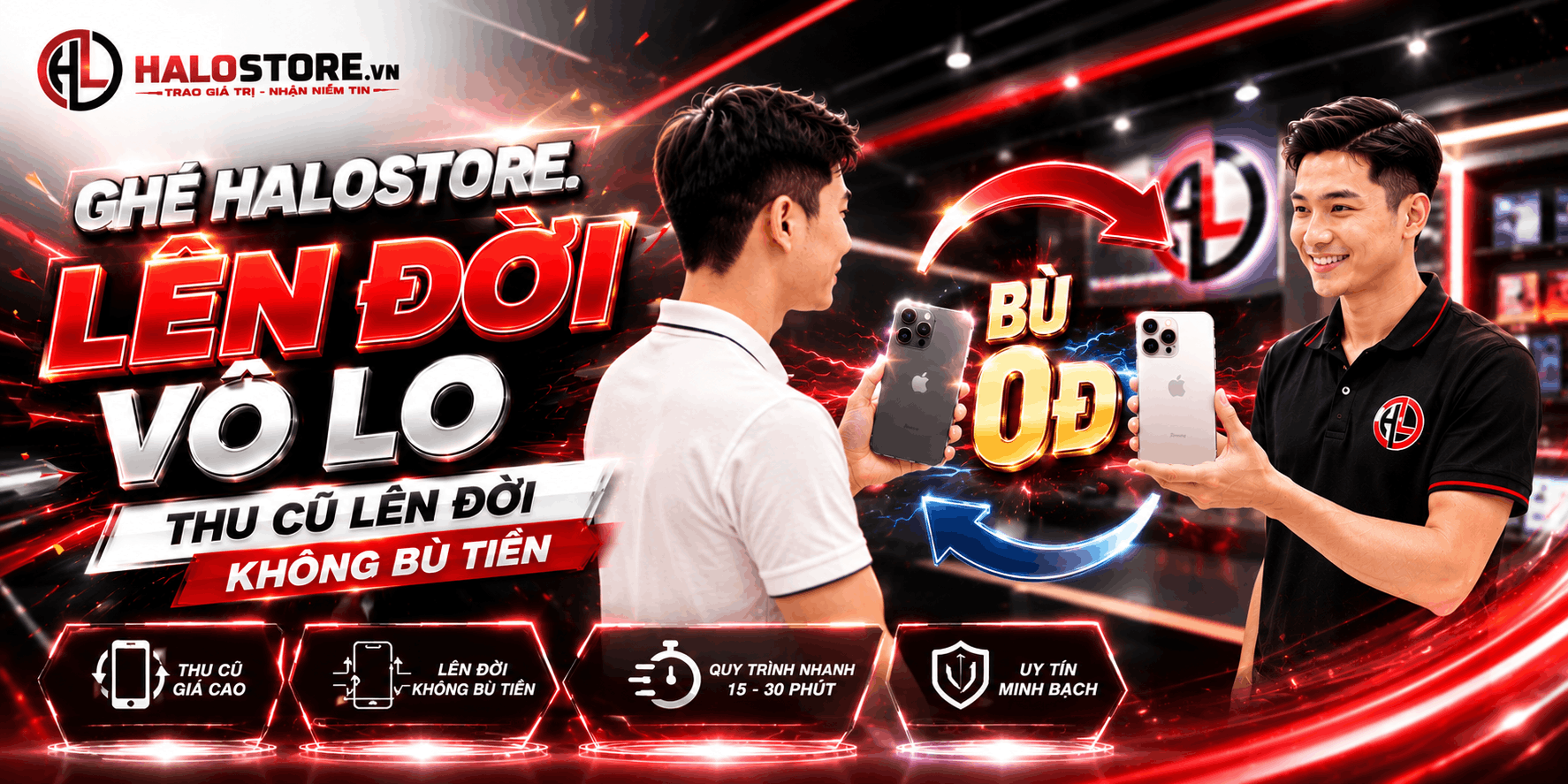 THU CŨ LÊN ĐỜI KHÔNG BÙ TIỀN