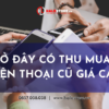 Chương trình Thu cũ đổi mới không lo bù tiền