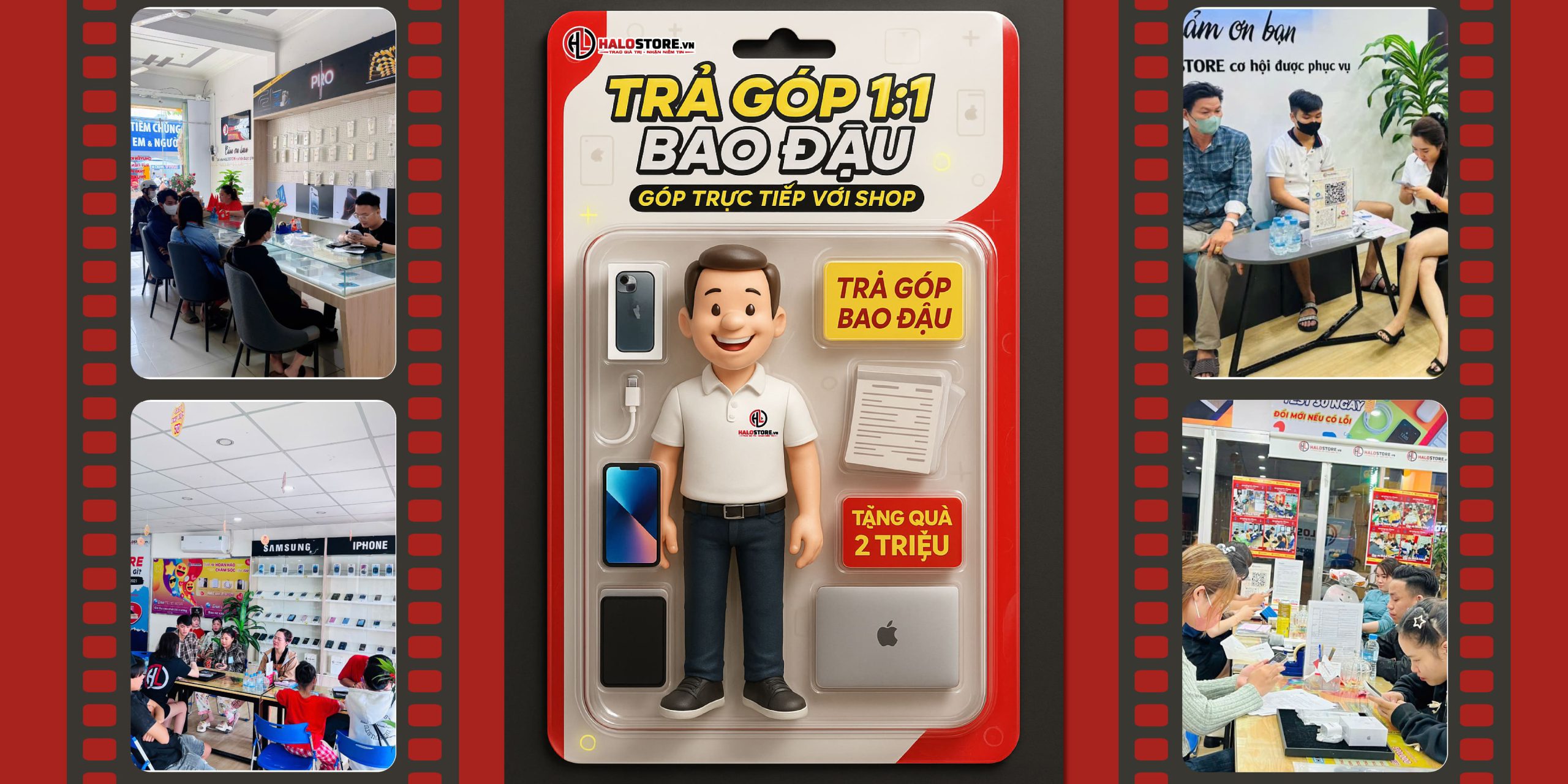 ĐẶC QUYỀN TRẢ GÓP 1:1 BAO ĐẬU