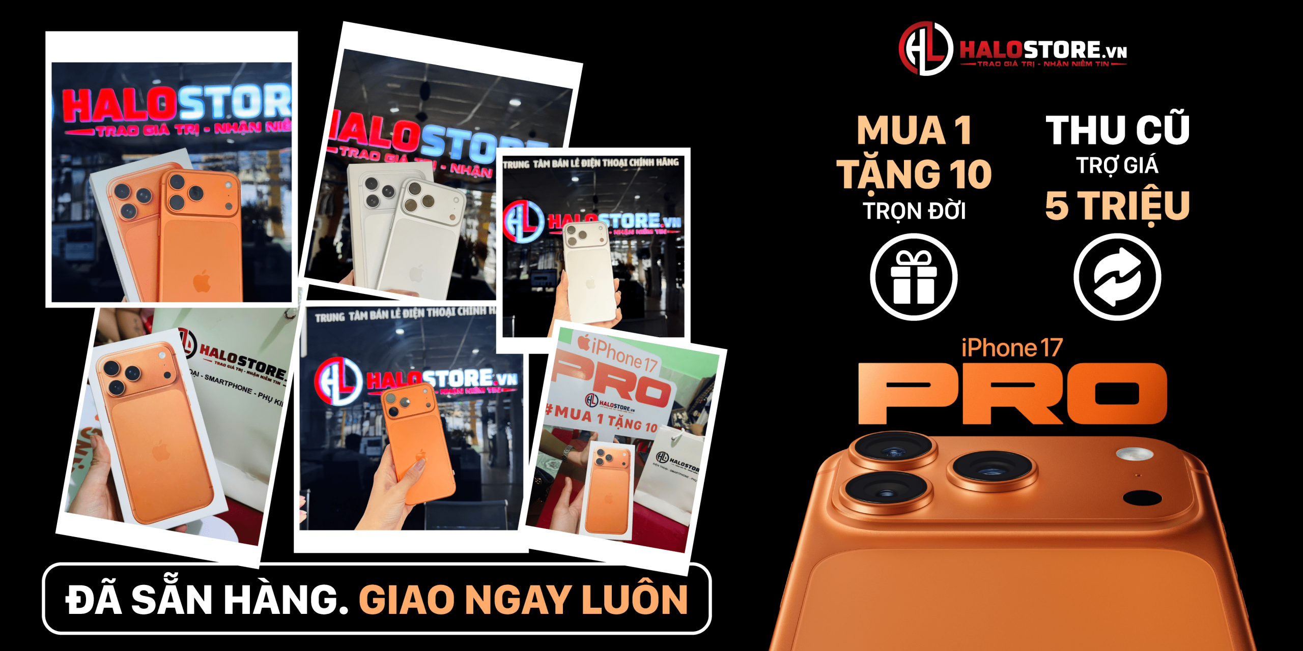 SẴN HÀNG SIÊU PHẨM IPHONE 17 PRO MAX