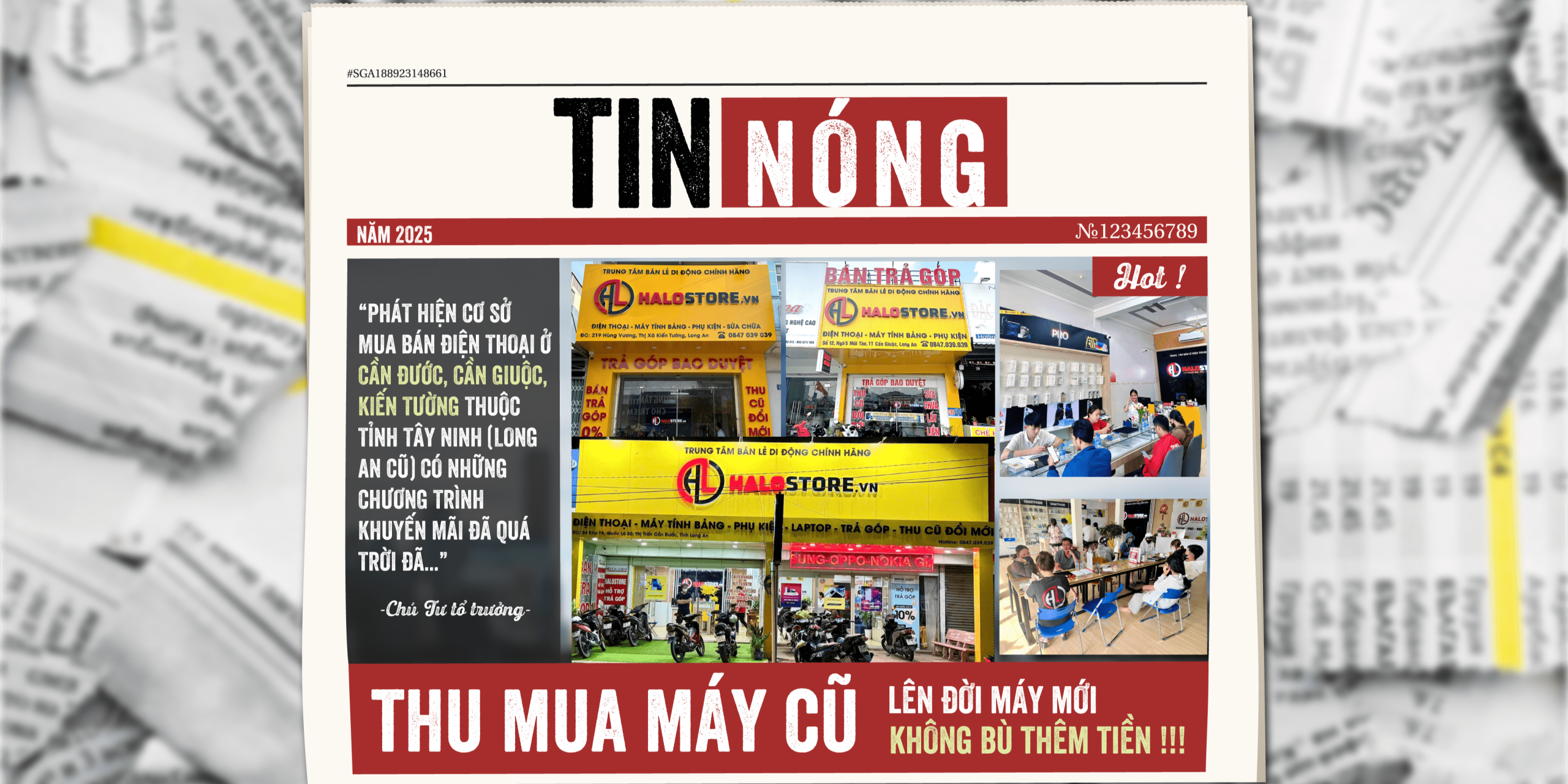 THU CŨ GIÁ CAO KHÔNG ĐỐI THỦ