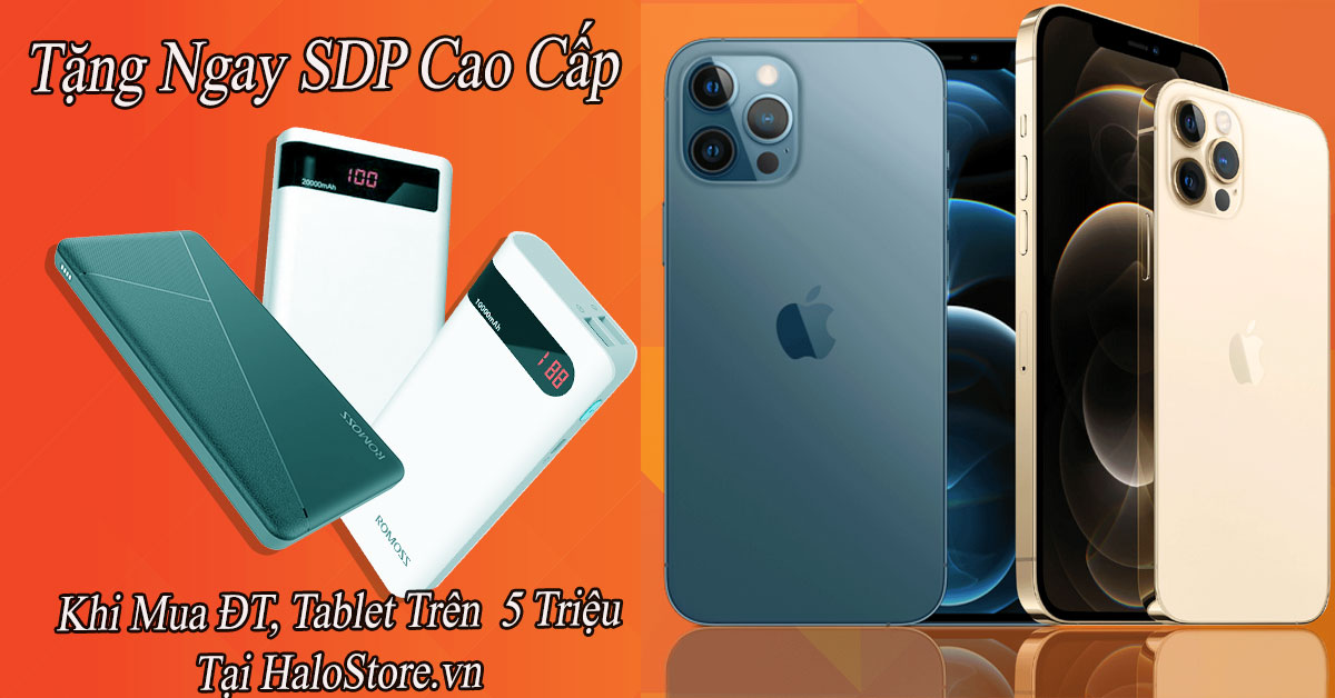 Mua điện thoại, Tablet  trên 5 Triệu tặng ngay Pin sạc dự phòng cao cấp..