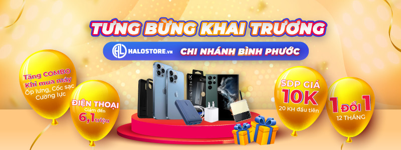 Tưng bừng khai trương Halo Store chi nhánh Bình Phước Tưng bừng khai trương Halo Store chi nhánh Bình Phước