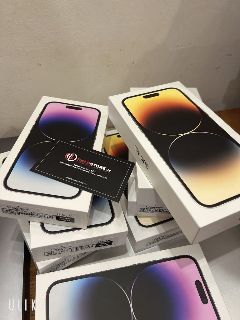 Trên tay siêu phẩm iPhone 14 Pro Max đầu tiên tại Halo Store, đặt và giao hàng sớm nhất