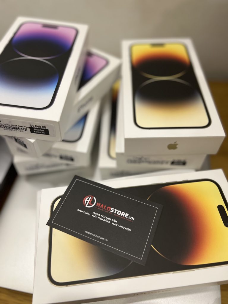Trên tay siêu phẩm iPhone 14 Pro Max đầu tiên tại Halo Store, đặt và giao hàng sớm nhất