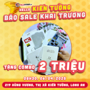 BÃO SALE KHỦNG TẠI HALOSTORE KIẾN TƯỜNG – CHỈ 1 NGÀY DUY NHẤT!
